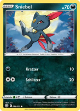 Sniebel / Pokémon Karte / Deutsch / Strahlende Sterne / Nonholo