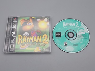 Rayman 2 The Great Escape PS1 CIB Complete With Manual PlayStation Black Label