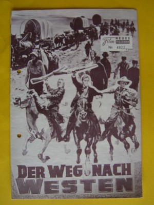 NFP 4822 / Der Weg nach Westen / Richard Widmark, Robert Mitchum, Kirk Douglas