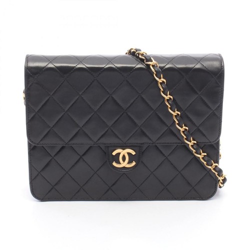 CHANEL Matelass Single Flap Shoulder Bag Bag Lambskin (Sheep Leather) Women's Bl