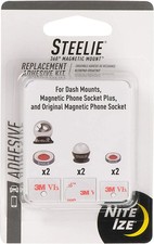 Steelie Universal Adhesive Replacement Kit - for Dash Mount and Phone Sockets