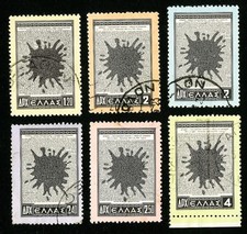 Greece #568-73 - 1954 GREECE/CYPRUS SET complete (Never Hinged) cv$22.20