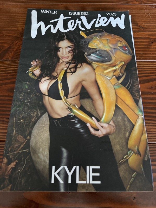 OOP INTERVIEW Magazine - Winter 2023 - KYLIE Jenner HOT Issue 552 Kardashian