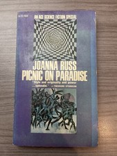 PICNIC ON PARADISE Joanna Russ First Edition Sci-Fi 1968 ACE PB - VTG
