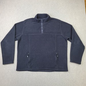 Pull femme L.L Bean vintage années 90 sarcelle 1/4 zip veste coupe-vent