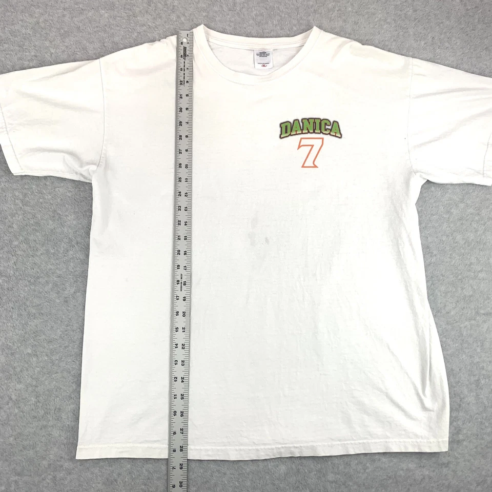 Camiseta Danica Patrick Serie IndyCar Racing Talla XL. Yunque barra roja Foto 3 de 4