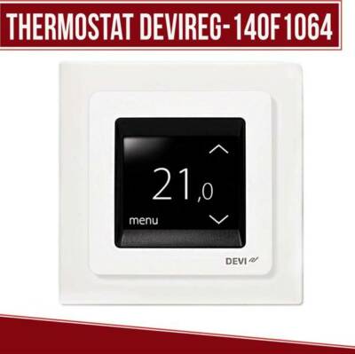 Thermostat Danfoss DEVI DEVIReg Touch Weiß 140F1064 Thermostate Fußbodenheizung