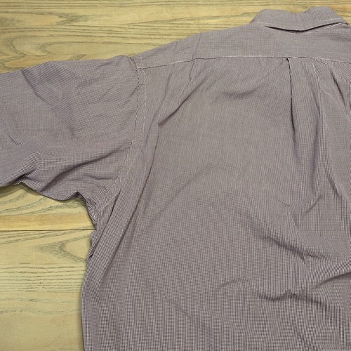 Polo Ralph Lauren Blake Purple Mini Plaid Shirt Men’s L Button Up 2-Ply Cotton - Picture 9 of 12