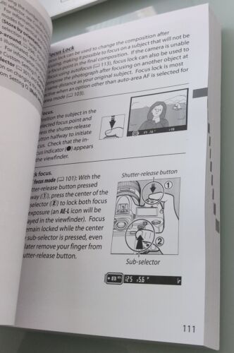 Nikon D500 Digital Camera Reference Manual Printed Size A5 Professionally Bound - Picture 12 of 24