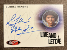James Bond Autograph Card A220 Gloria Hendry as Rosie Carver
