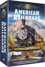 Railroad DVDs Assorted Steam Train and Sets