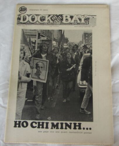 DOCK OF THE BAY underground newspaper Vol.1 No.7 1960's COUNTERCULTURE rare