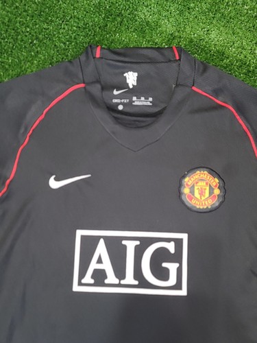 Camiseta deportiva retro de Cristiano Ronaldo #7 del Manchester United 2007/2008 para niños - Imagen 3 de 6