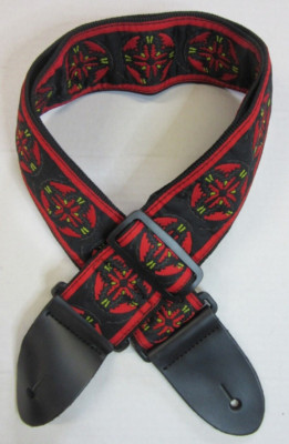 Stagg SWO DIVERS 6 Gewebter Nylon-Gitarrengurt mit Muster