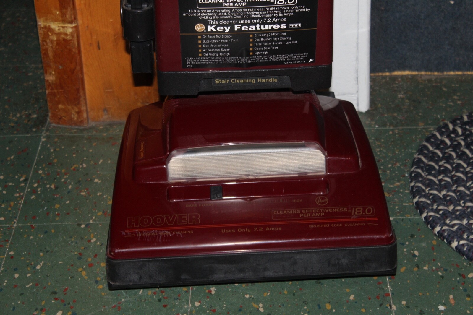 Vintage Hoover Elite / preferred Upright Vacuum Cleaner Great Condition