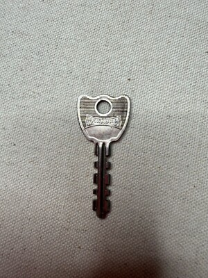 Vintage Milwaukee Steel Key With Unique Groove Design