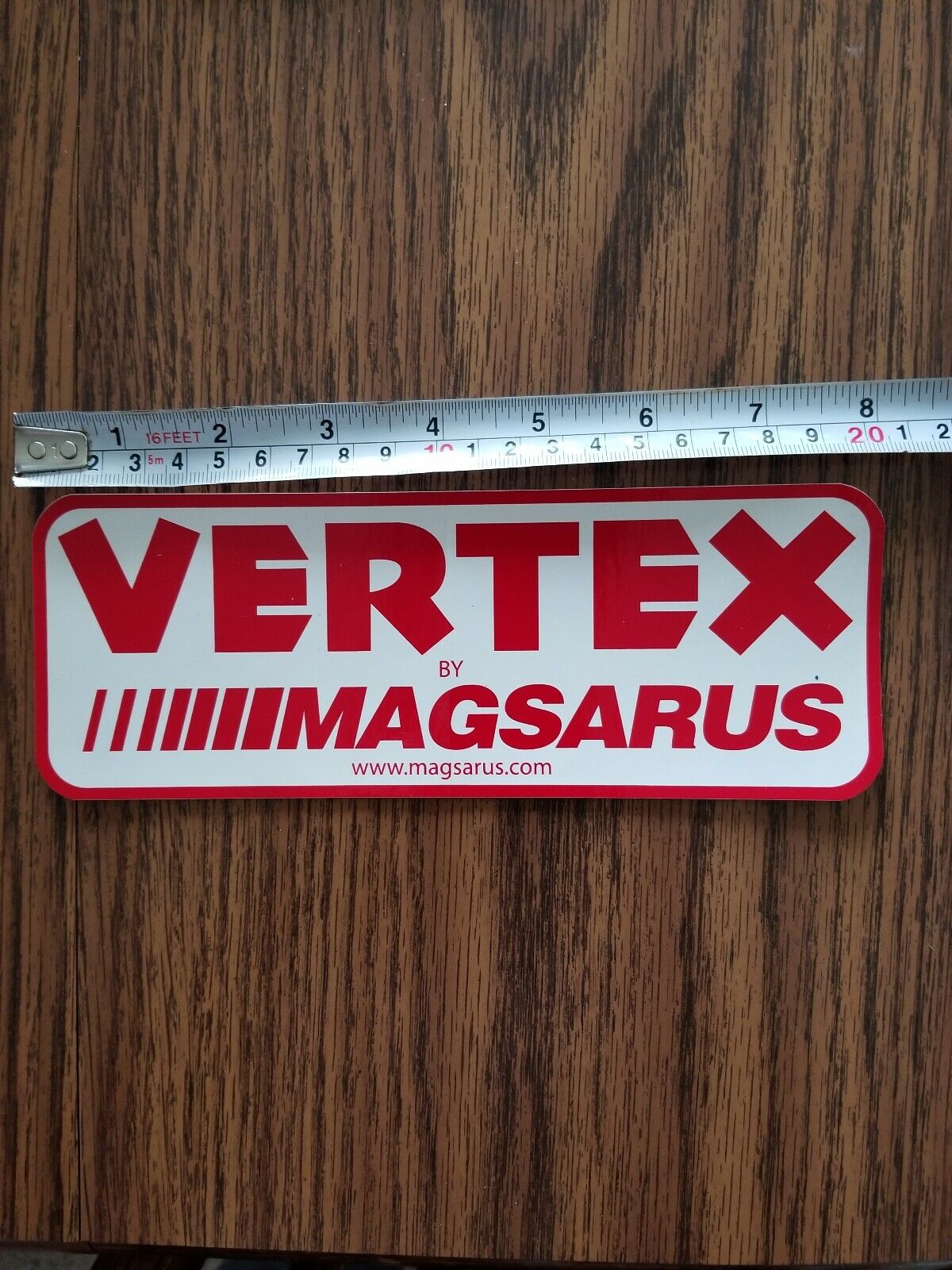 VERTEX BY MAGSARUS DECALS STICKER DRAG 4WD OFFROAD NASCAR RACING MAN CAVE HOT