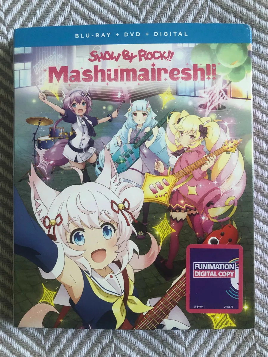 Show By Rock!! Mashumairesh!!: The Complete Series (Blu-ray/DVD, Digital)  NEW