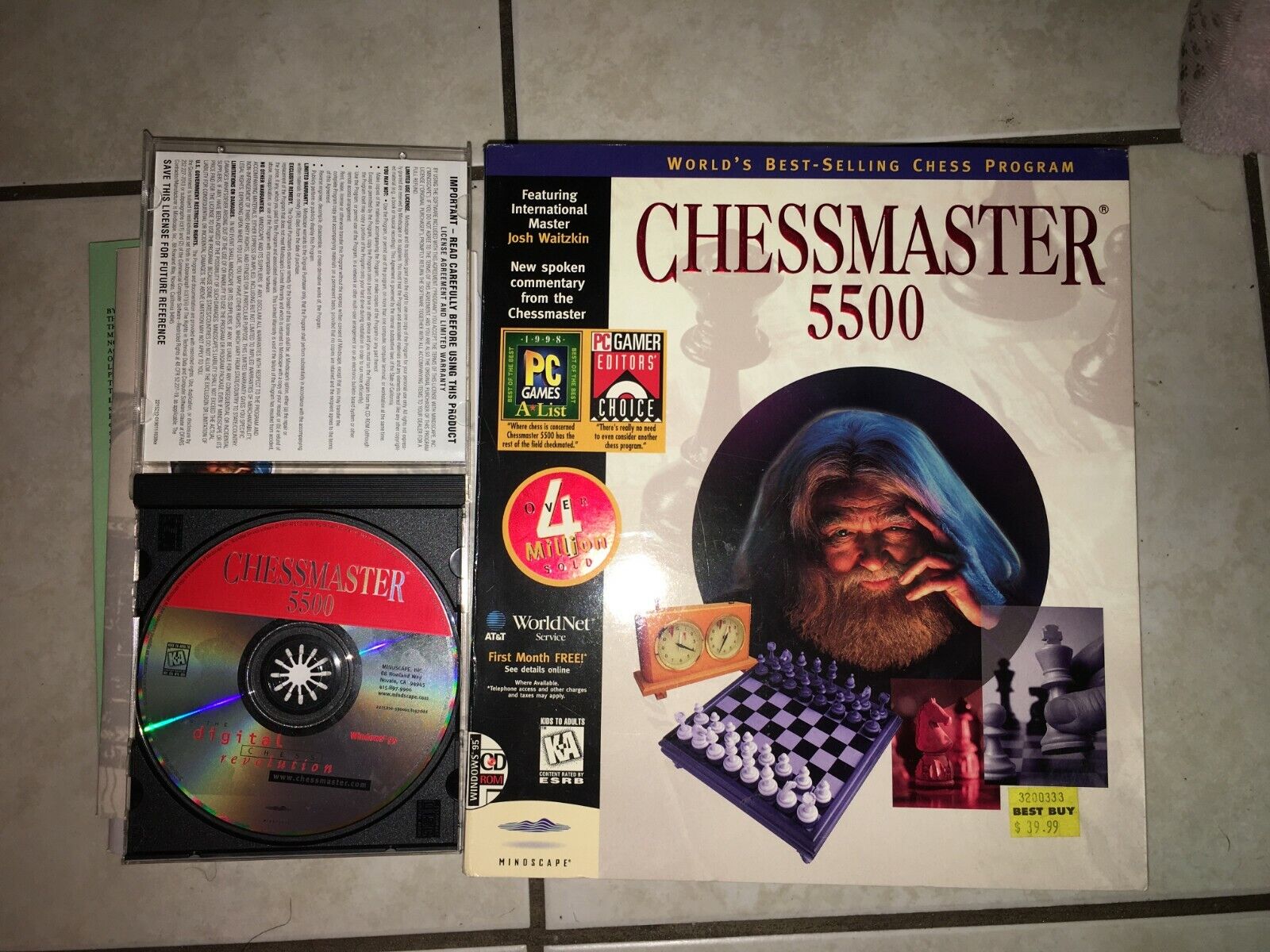 CHESSMASTER 5500 +1Clk Windows 11 10 8 7 Vista XP Install