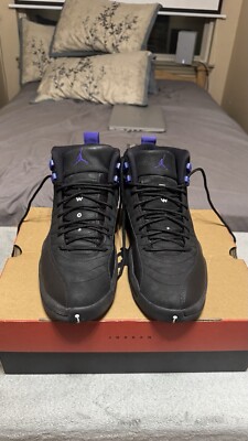 Jordan 12 Black Dark Concord 