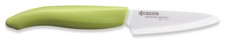 Kyocera Coltello FK-075-WH-GR Spelucchino - 7.5cm Lama - Griff. Fb. Verde
