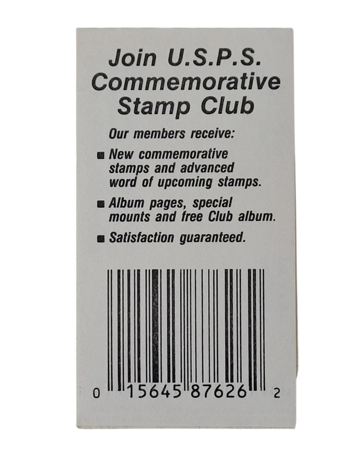 Scott # 2366a BK163 - Steam Locomotives - Complete Booklet Of 20  - MNH - 1987 - Image 2 of 2