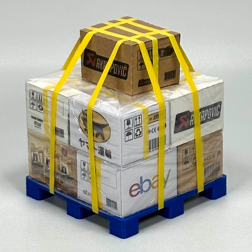 1/18 Scale Diorama Garage Trolley Scene Props for Miniature Models