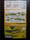 PACKAGING HEADER1/72 DEWOITINE D520C FROC CARTONAGE BAG CLOSURE