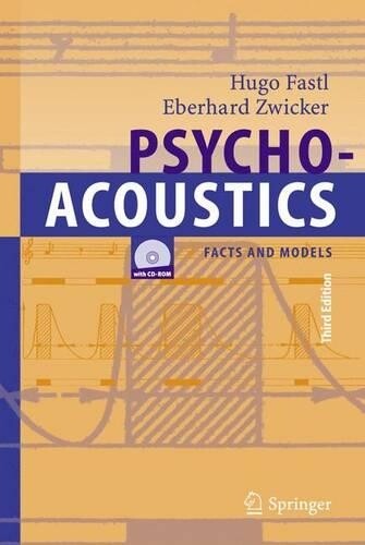 Hugo Fastl Eberhard Zwicker Psychoacoustics (Copertina rigida)