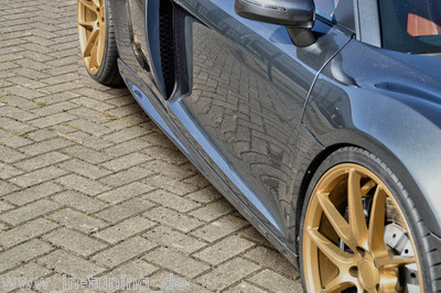  ABS RLD Seitenschweller Sideskirts Schwellerleisten für Audi R8 V8 4.2 Typ 42 