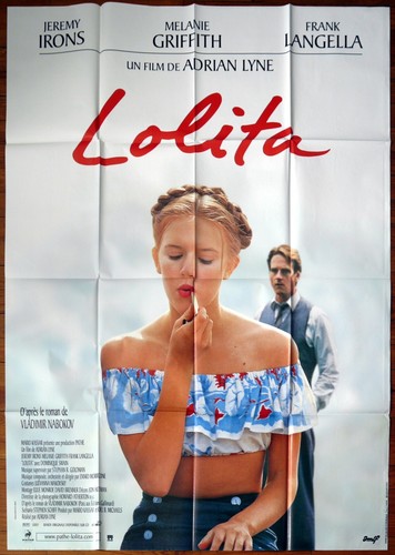 Lolita - Adrian Lyne - Jeremy Irons - Original French Movie Poster 47x63 in - Picture 2 of 5
