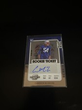 Cameron McGrone 2021 Optic Contenders Auto RC Patriots 202 PWE