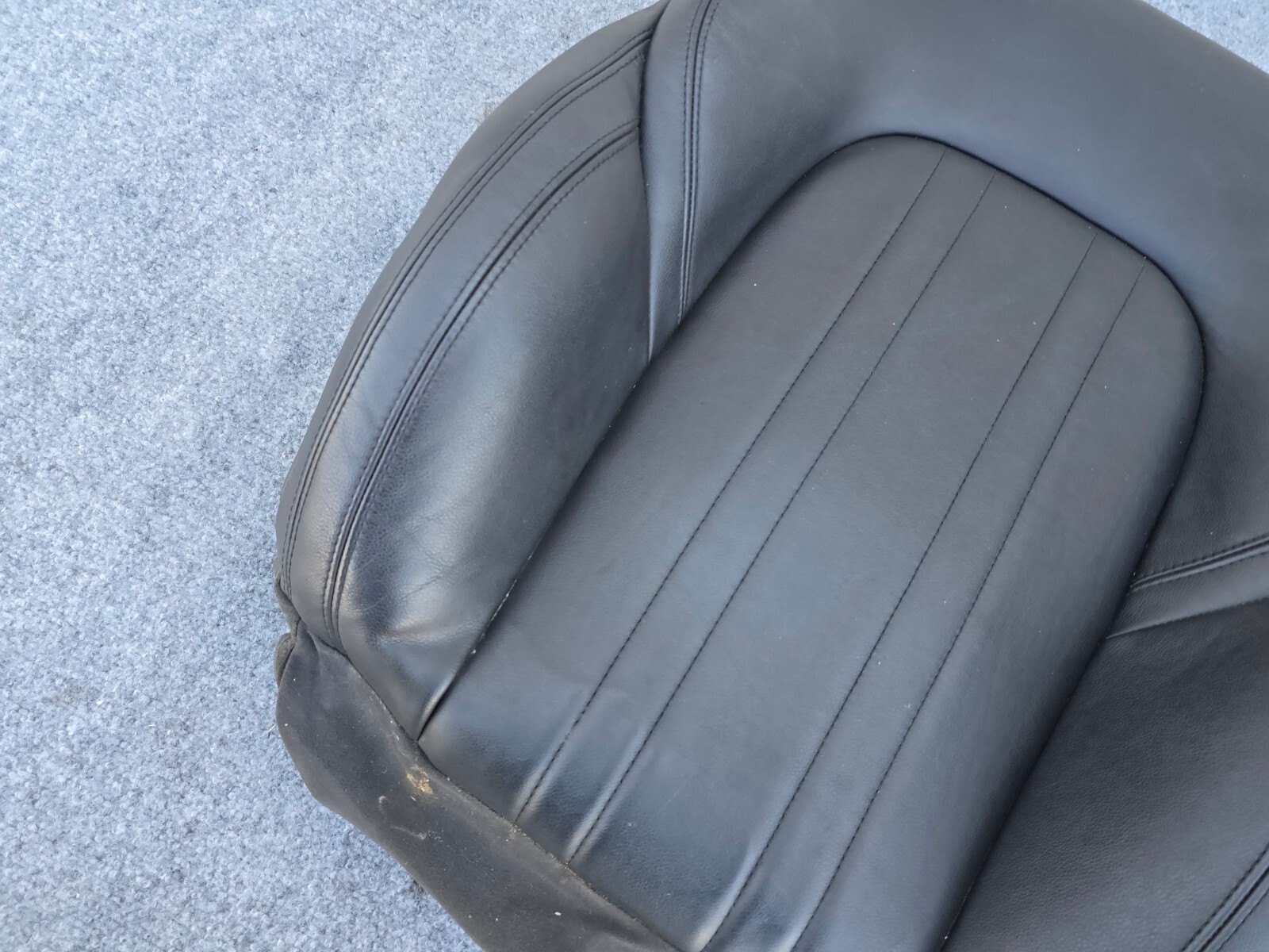 RIGHT FRONT SEAT UPPER LEATHER CUSHION OEM 14-19 MASERATI GHIBLI S QUATTROPORTE