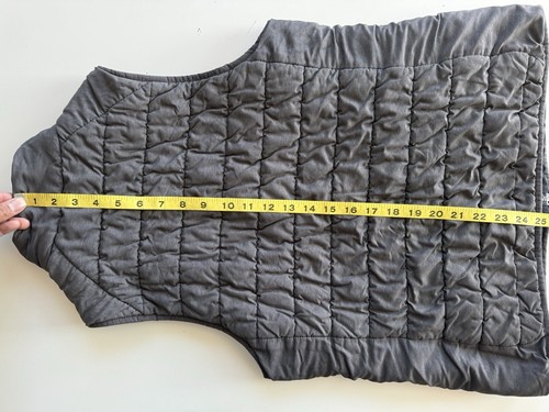 Vineyard Vines Performance grau gefütterte Outdoorweste mit durchgehendem Reißverschluss Jacke Small Damen - Bild 14 von 14