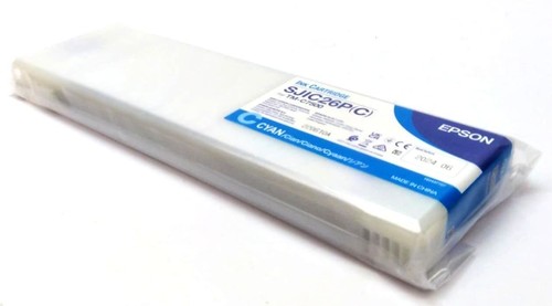 Cartouche d'encre cyan Epson ColorWorks TM-C7500 SJIC26P(C) authentique OEM