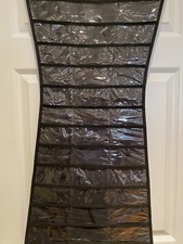 Umbra Little Black Dress Hanging Jewelry Organizer hook loop tabs + 39 pouch