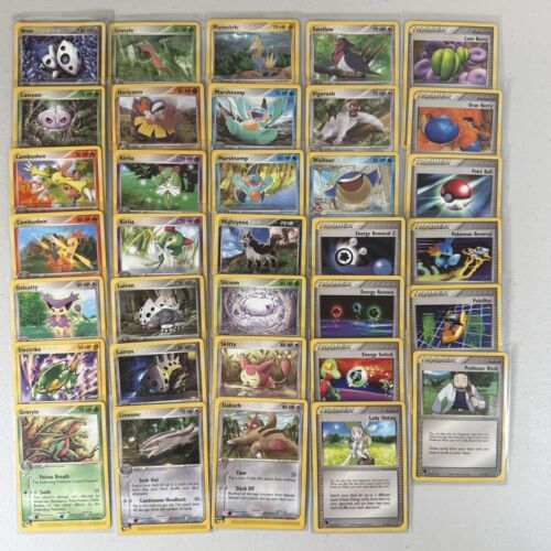 Pokemon ex Ruby & Sapphire Complete Rare, Uncommon and Common Set LP+ 2003 - Picture 3 of 4
