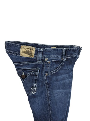 Emerson Edwards Womens Blue Jeans Flare 
