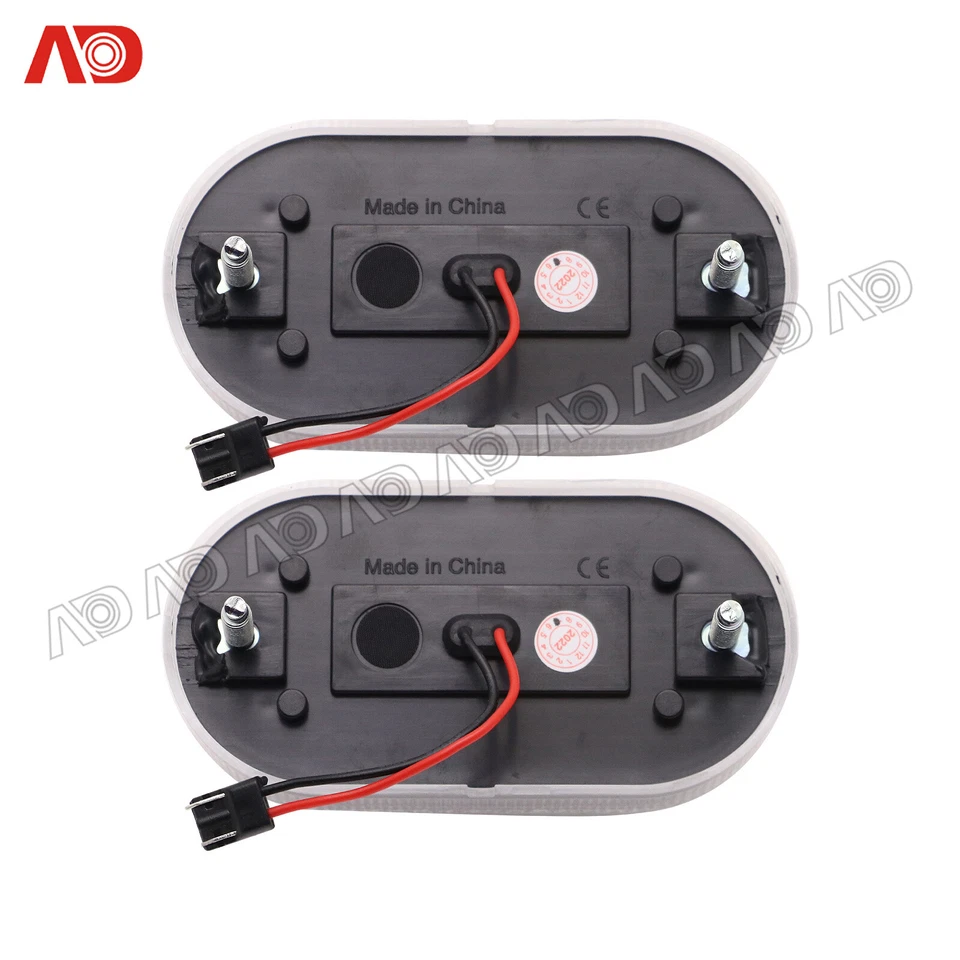 2PCS Led Side Marker Light Turn Signals Lamp For 1992-2002 Dodge Viper 04642930 - Изображение 2 из 4