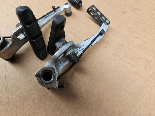 1 Set Shimano Deore BR-M420 Mountain Bike V-Brake Silver - Picture 7 of 8