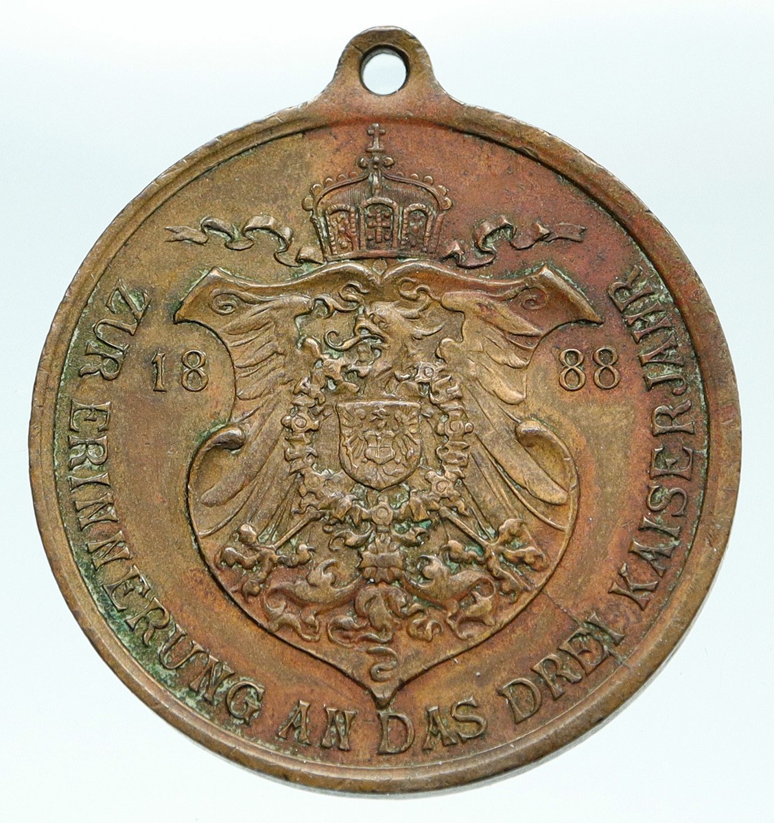 1888 PRUSSIA Germany 3 Kaisers FRIEDRICH III WILHELM II & I