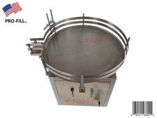 Automatic Accumulation Table-32’’ Full Stainless Steel Turntable for Production