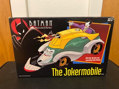 1992 Kenner Batman The Animated Series The Jokermobile Vehicle New In Box