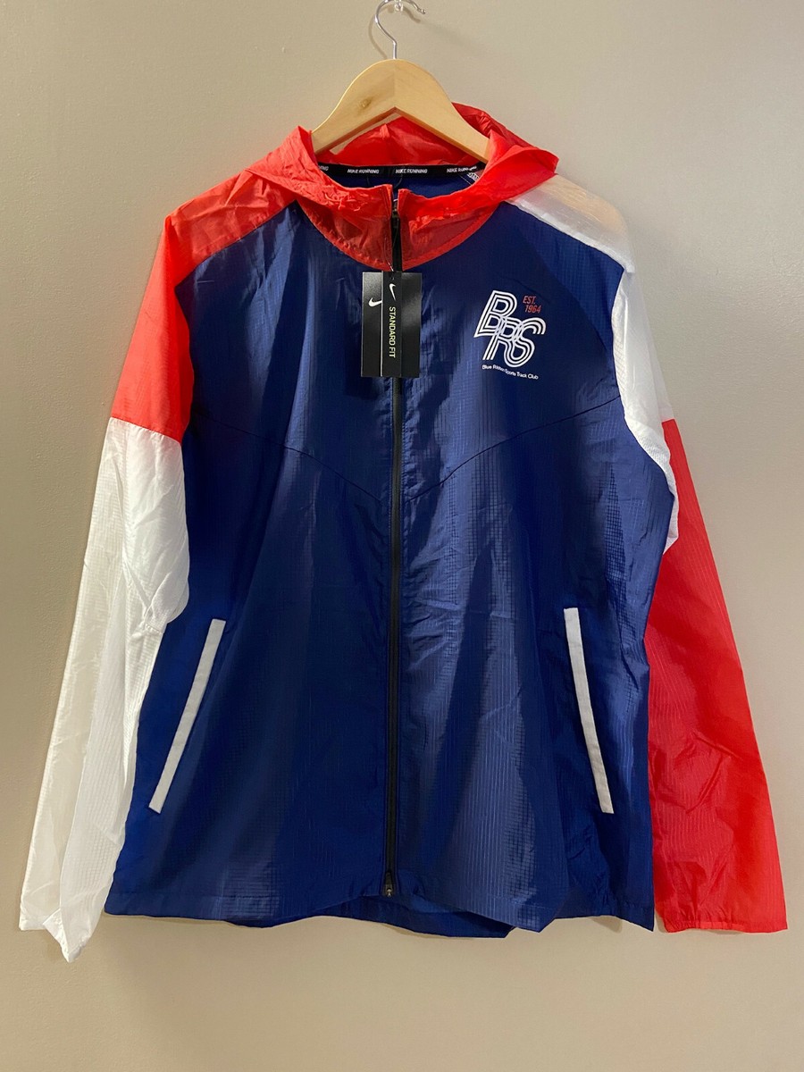 Nike Blue Ribbon Sports Blue Running Track Jacket Windrunne CJ4502