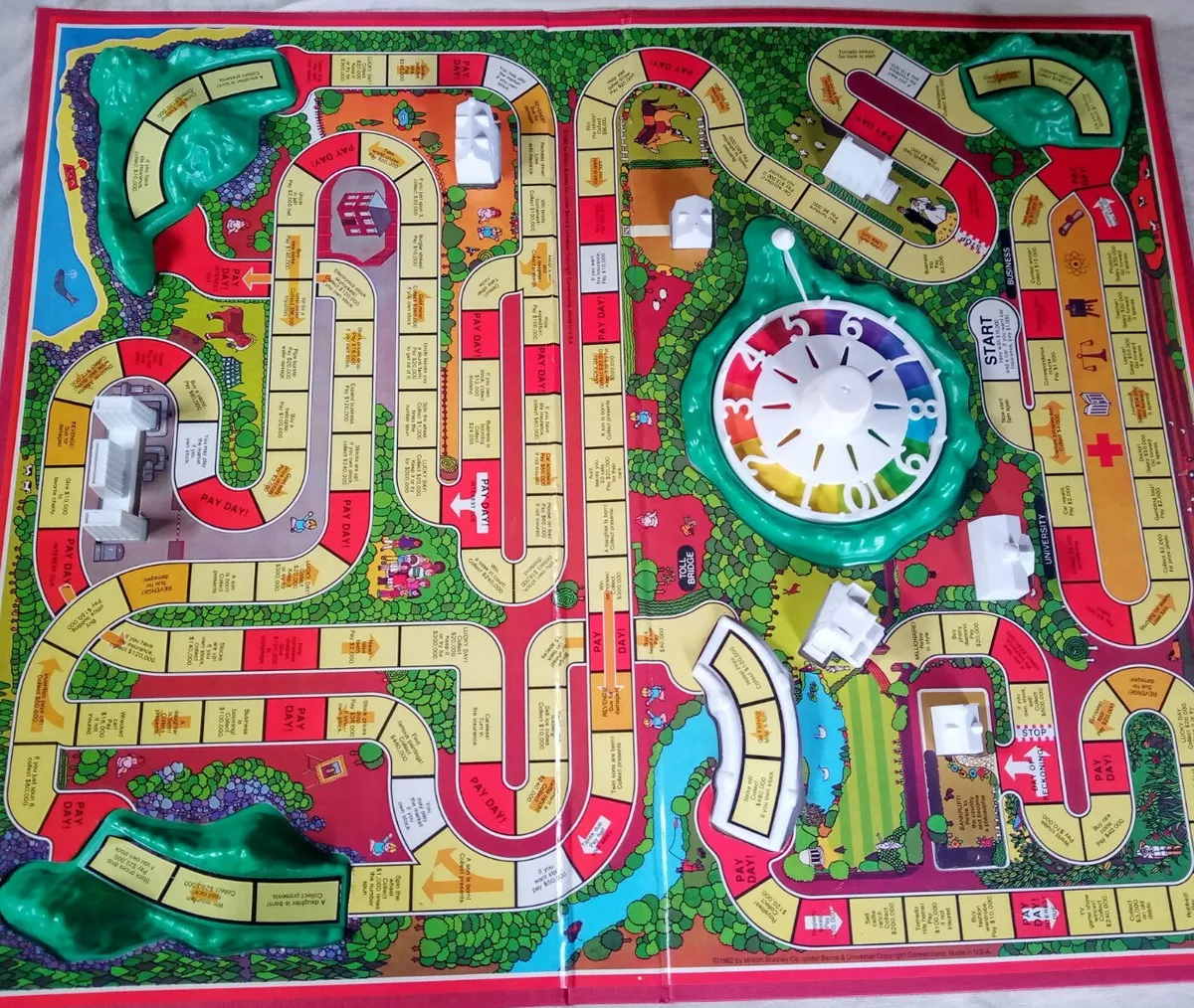 Game of life board game hasbro hi-res stock photography and images