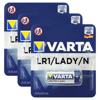 VARTA LR1 Alkali-Batterie (4901/N) – 1,5 V, Auch Bekannt Als LADY Oder MN9100 | Für Uhren, Taschenrechner & Mehr
