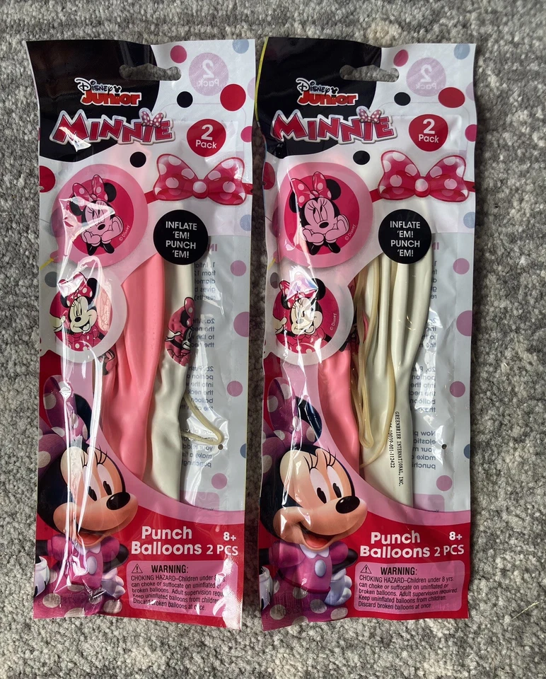 Nuevo, Disney Minnie Mouse Decoración de Fiesta, Minnie Mouse Suministros de Fiesta, Fiesta Twodles Foto 4 de 4