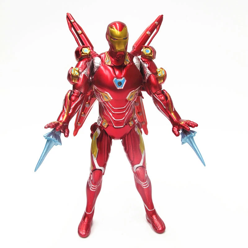 MARVEL AVENGERS INFINITY WAR IRON MAN MK50 MK85 MODEL ACTION FIGURE KID TOY GIFT