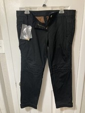 NWT  Just Cavalli Black moto zipper ankle cropped pants Sz 46/10