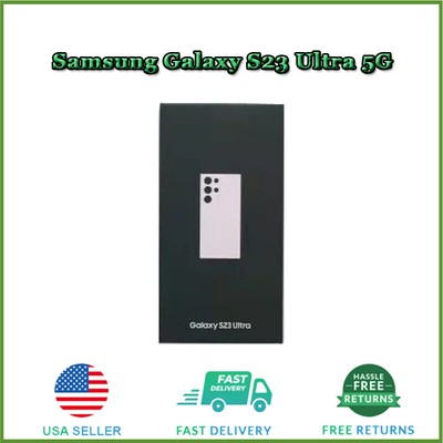Brand New Samsung Galaxy S23 Ultra (5G) S918U 8+256GB Fully Unlocked Smartphone